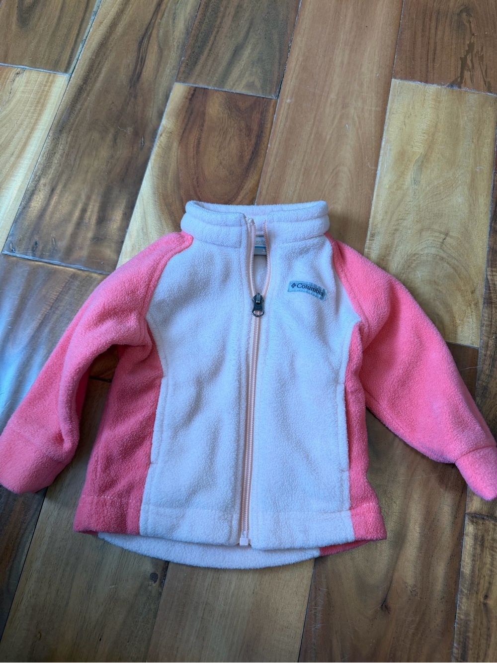 Columbia Light Pink Girls Fleece Jacket